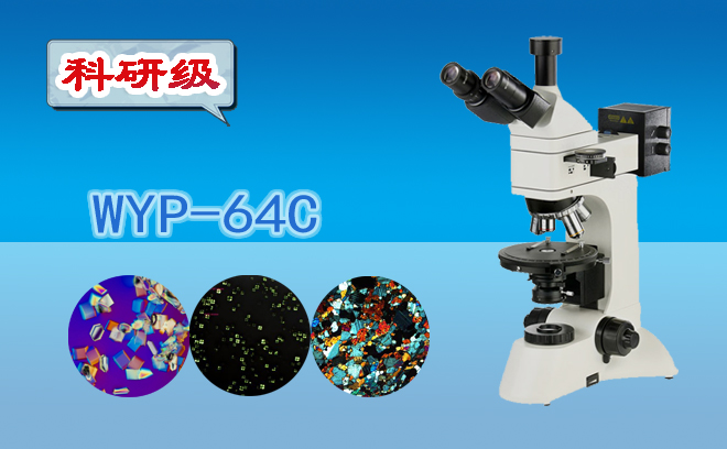 三目透反射偏鲜明微镜WYP-64C
