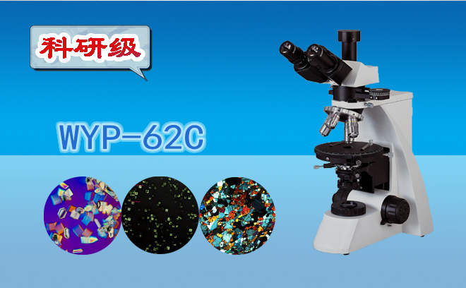 科研级三目偏鲜明微镜WYP-62C